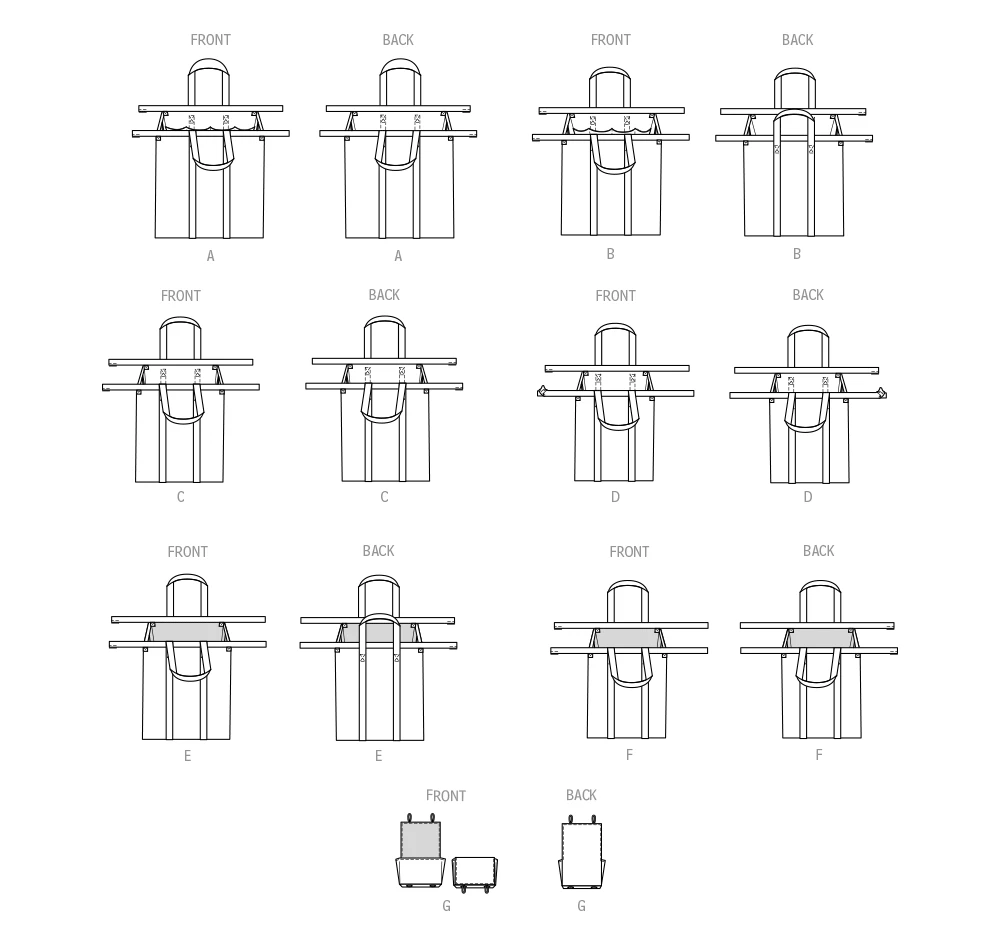 McCall's Sewing Pattern Shopping Cart Bags and Coupon Case (PDF) 6 McCall's Sewing Pattern Shopping Cart Bags and Coupon Case (PDF)