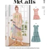 McCall's Sewing Pattern Misses' Dresses & Mask