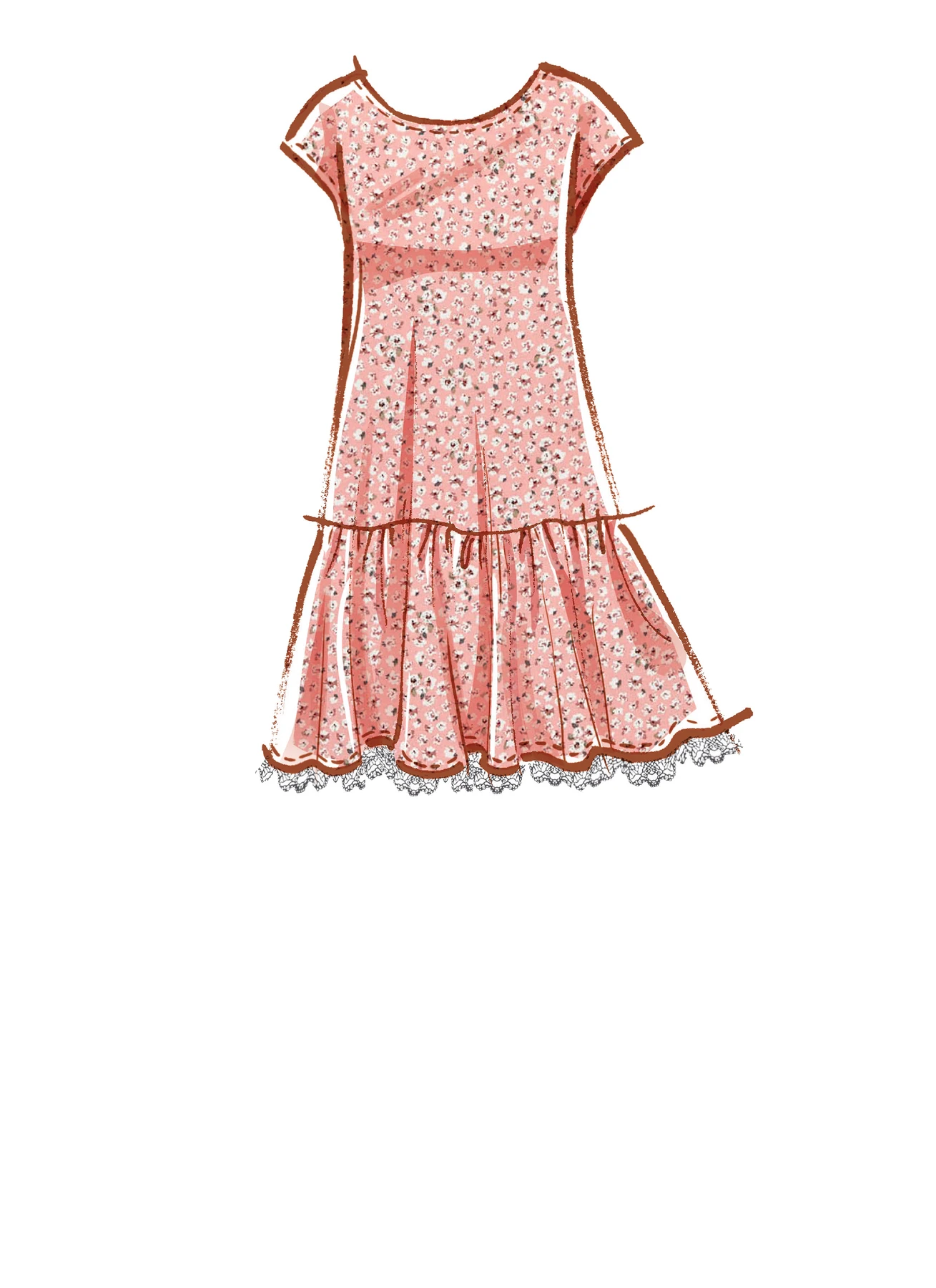 McCall's Sewing Pattern Misses' Dresses & Mask 4 McCall's Sewing Pattern Misses' Dresses & Mask