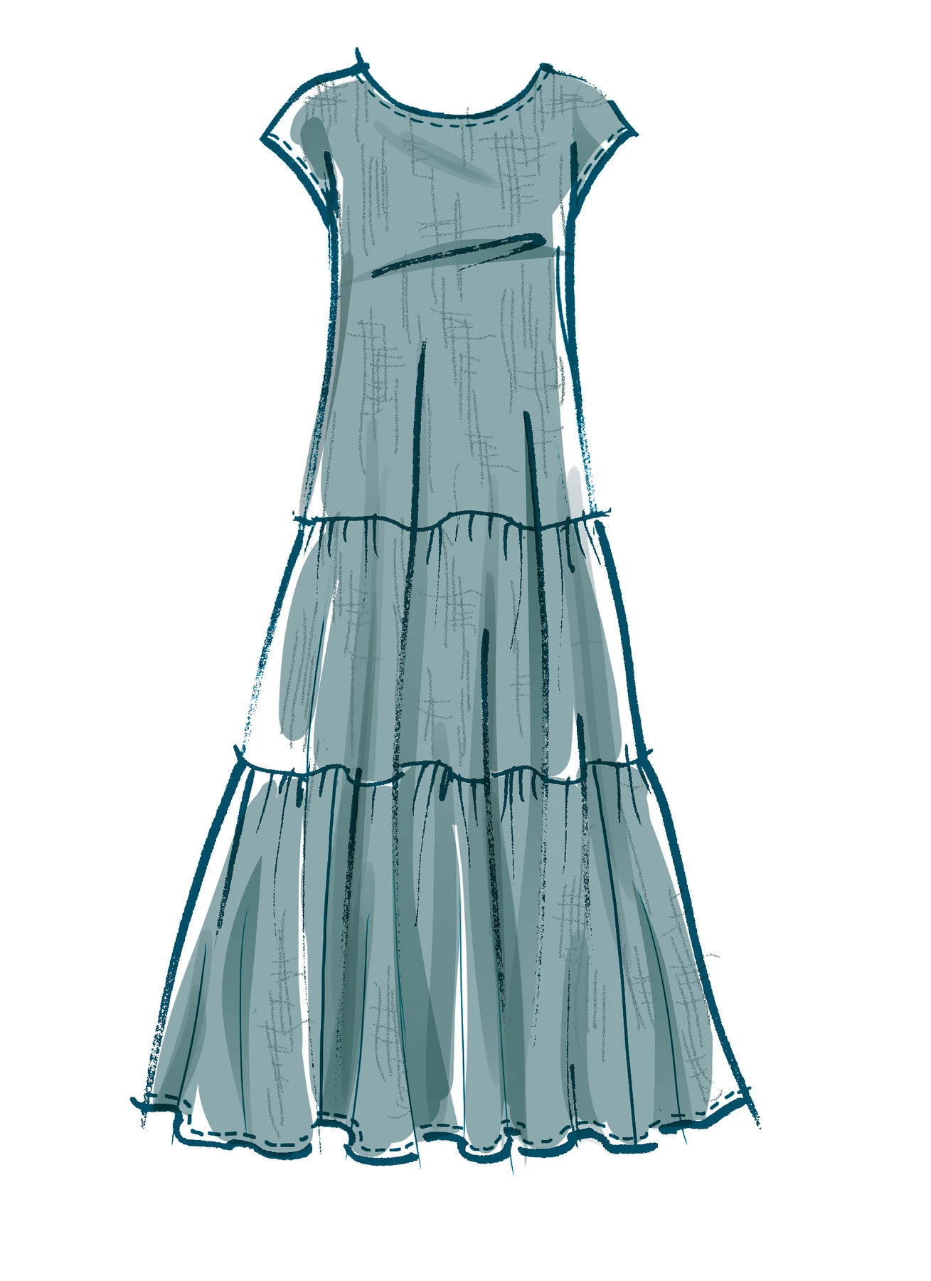 McCall's Sewing Pattern Misses' Dresses & Mask 5 McCall's Sewing Pattern Misses' Dresses & Mask