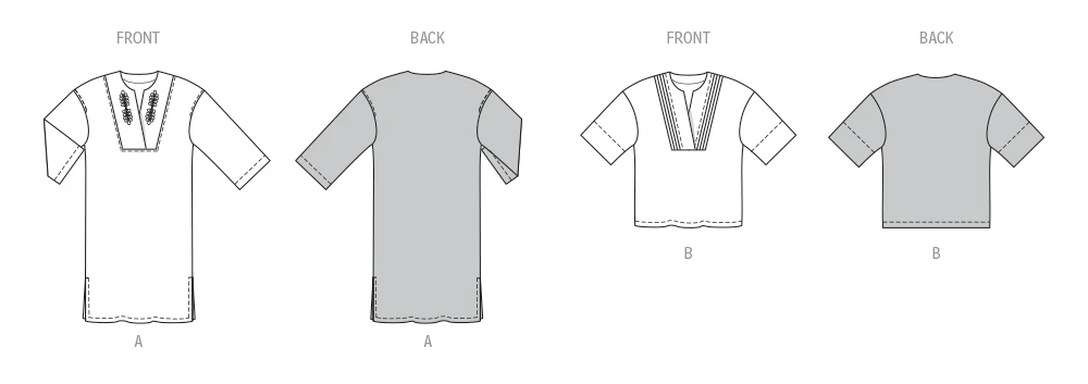 Burda Style Sewing Pattern 5733 Misses' Dress & Blouse 11 Burda Style Sewing Pattern 5733 Misses' Dress & Blouse