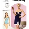 Simplicity Sewing Pattern Misses' Camisoles, Slip & Panties 22 Simplicity Sewing Pattern Misses' Camisoles, Slip & Panties