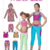 McCall's Sewing Pattern Children's/Girls' Activewear Tops and Leggings (PDF) 17 McCall's Sewing Pattern Children's/Girls' Activewear Tops and Leggings (PDF)
