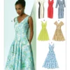 Vogue Patterns Misses' Princess Seam V-Neck Dresses