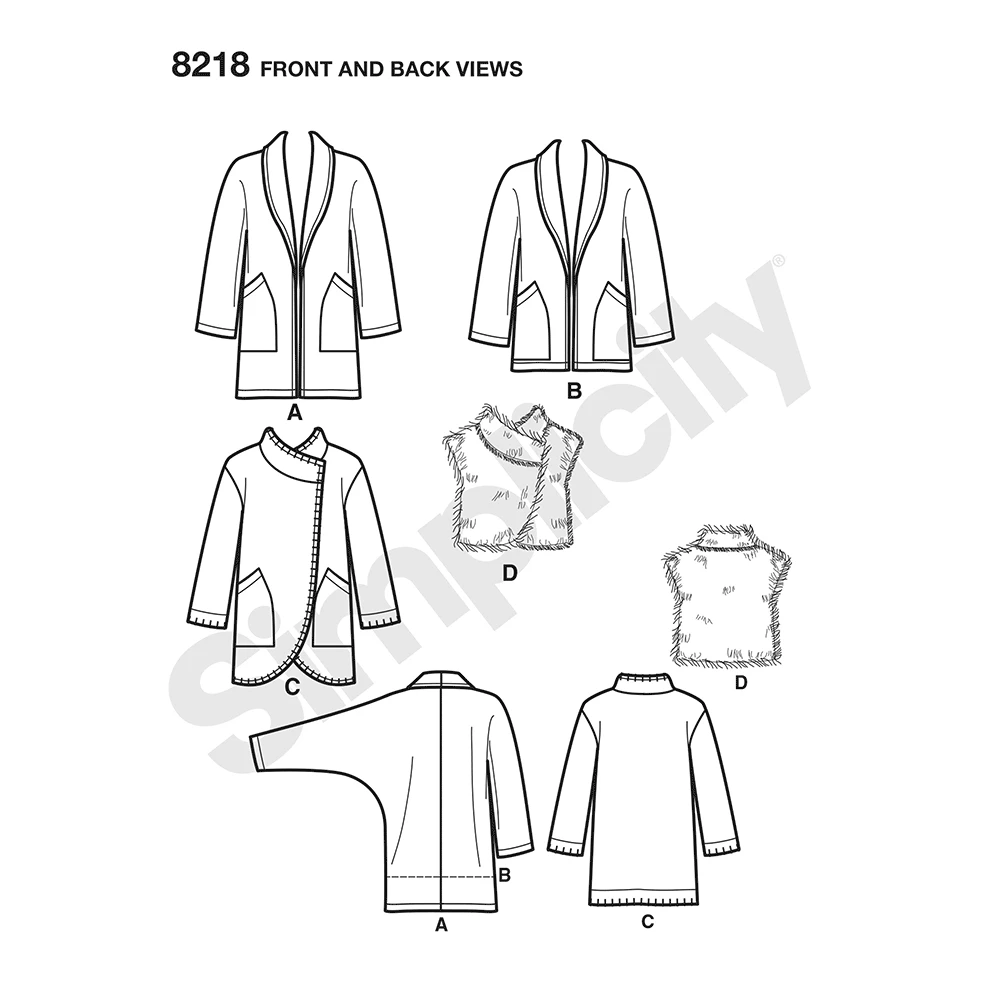 Simplicity Sewing Pattern Misses' Easy-to-Sew Jackets and Vest 7 Simplicity Sewing Pattern Misses' Easy-to-Sew Jackets and Vest