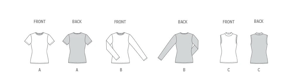 Burda Style Pattern 5594 Misses' Tops 13 Burda Style Pattern 5594 Misses' Tops