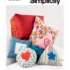 Simplicity Sewing Pattern Pillows in Three Sizes and Pillow Case 26 Simplicity Sewing Pattern Pillows in Three Sizes and Pillow Case