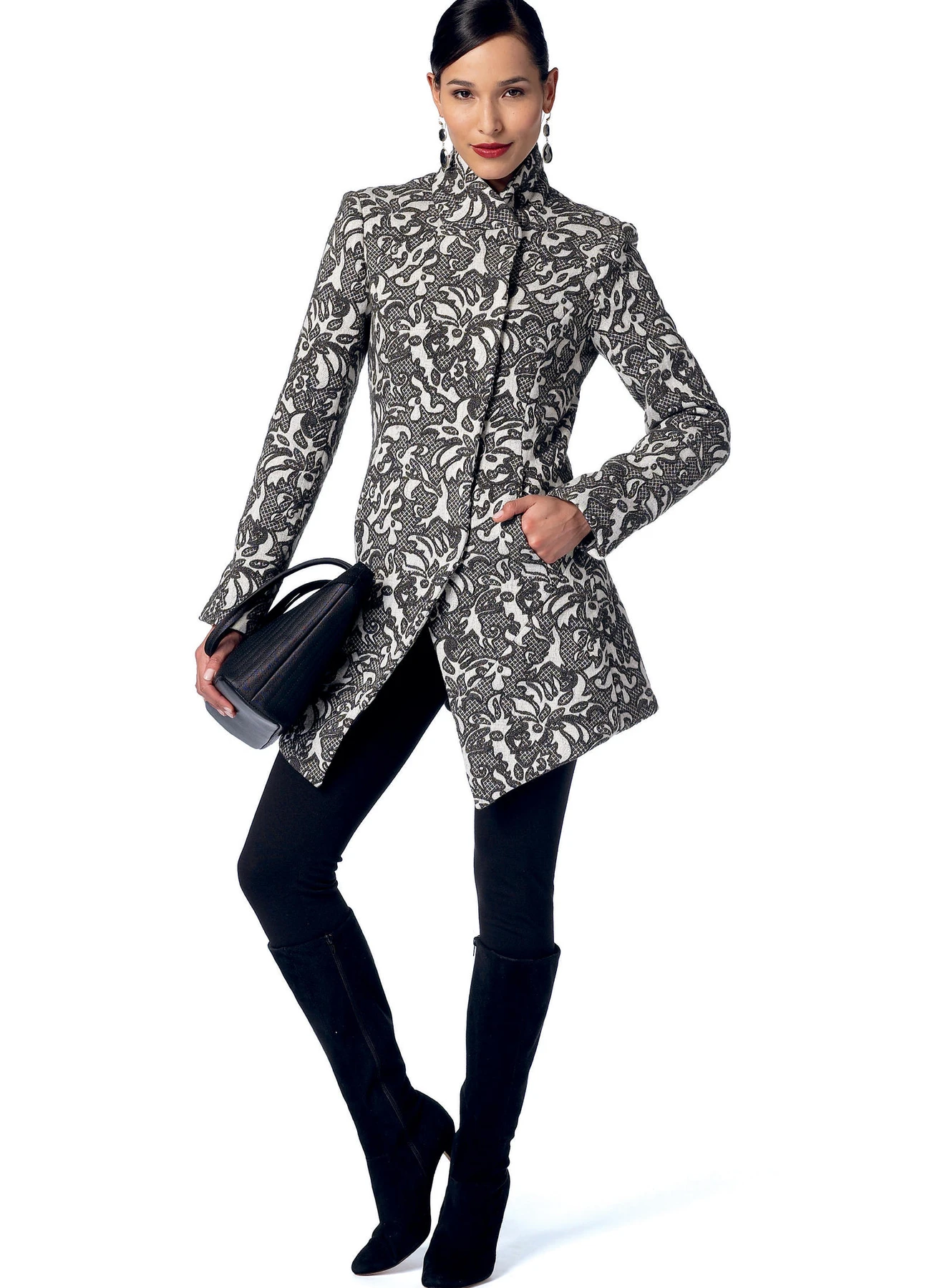 Vogue Patterns Misses' Seamed and Collared Jackets 7 Vogue Patterns Misses' Seamed and Collared Jackets