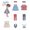 Simplicity Sewing Pattern Babies' Leggings, Top, Dress, Bibs and Headband 9 Simplicity Sewing Pattern Babies' Leggings, Top, Dress, Bibs and Headband