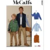 McCall's Sewing Pattern Childrens and Boys Vests, Top and Shirt 13 McCall's Sewing Pattern Childrens and Boys Vests, Top and Shirt
