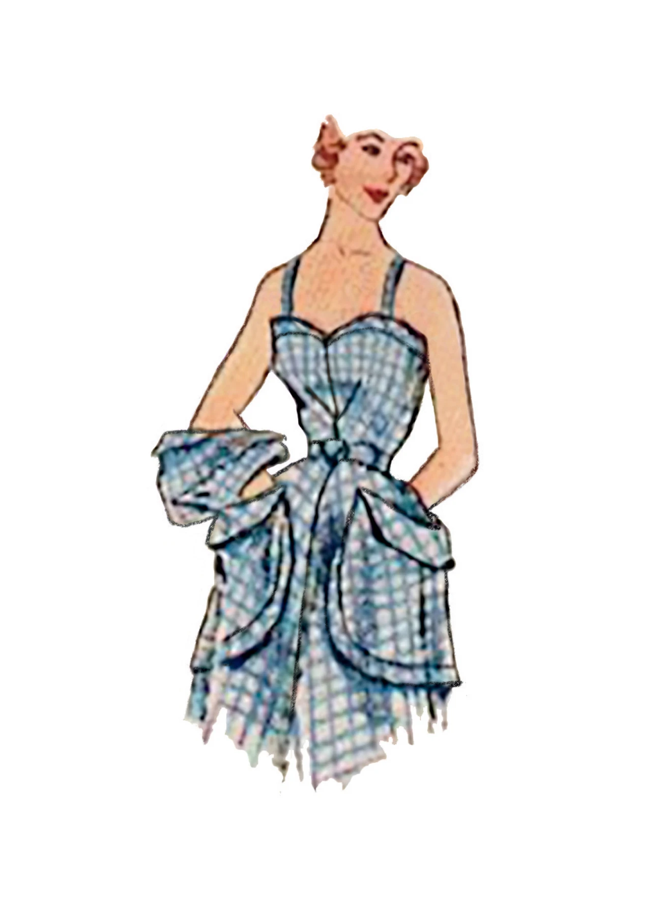 Simplicity Sewing Pattern 1950s Misses' Sundress and Bolero 4 Simplicity Sewing Pattern 1950s Misses' Sundress and Bolero