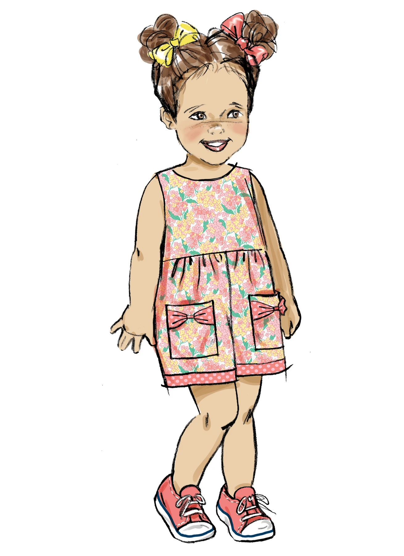Butterick Sewing Pattern Toddlers' Dresses and Rompers (PDF) 5 Butterick Sewing Pattern Toddlers' Dresses and Rompers (PDF)