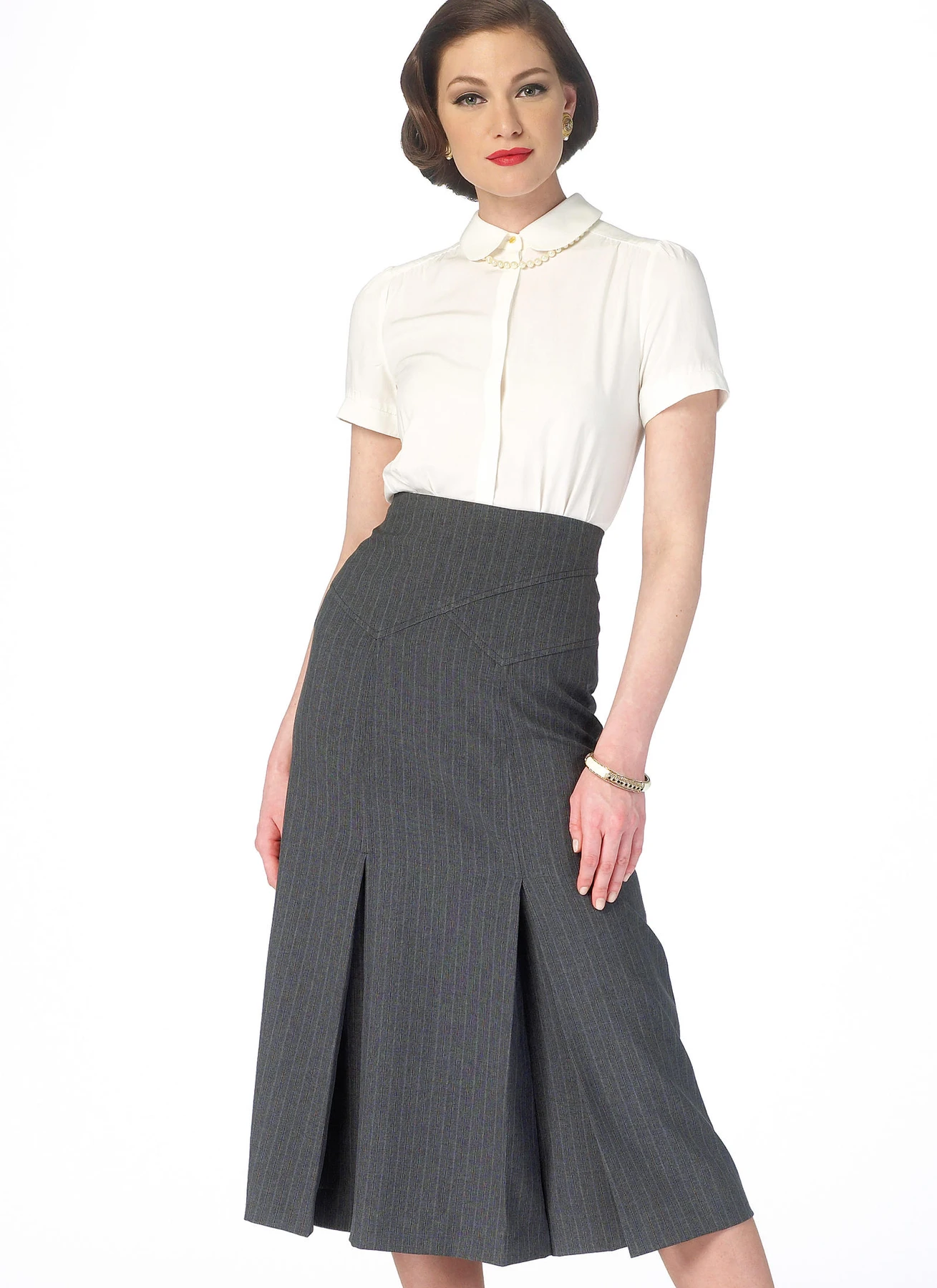 McCall's Sewing Pattern 1930s Misses' Midi Skirts and Belt 4 McCall's Sewing Pattern 1930s Misses' Midi Skirts and Belt