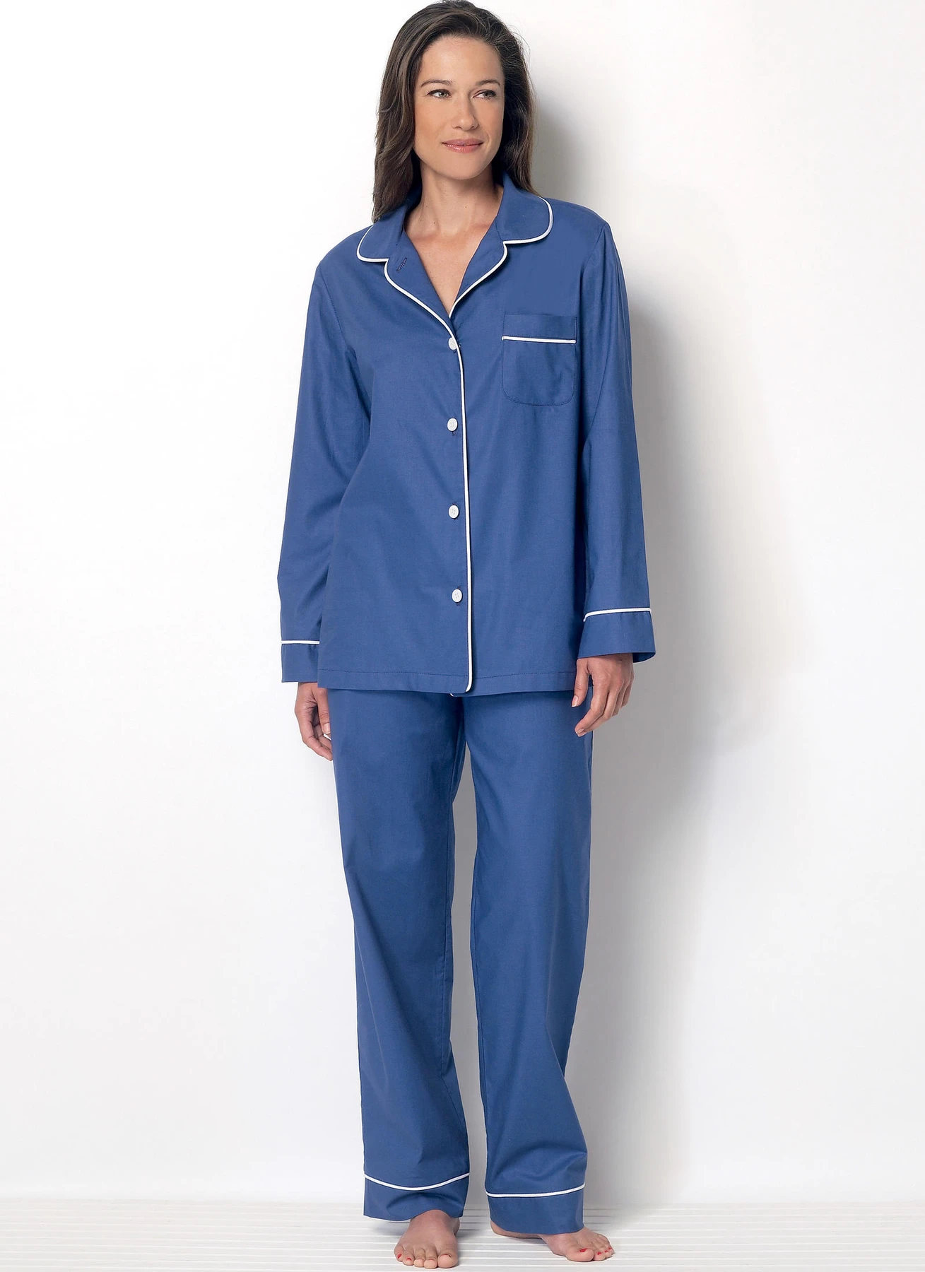 Butterick Sewing Pattern Misses' Button-Down Tops, Elastic-Waist Shorts and Pants (PDF) 2 Butterick Sewing Pattern Misses' Button-Down Tops, Elastic-Waist Shorts and Pants (PDF)