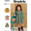 Simplicity Sewing Pattern Children's Dresses