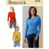 Butterick Sewing Pattern Misses' Knit Top (PDF)