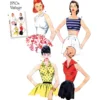 Simplicity Sewing Pattern 1950s Misses' Vintage Tops 16 Simplicity Sewing Pattern 1950s Misses' Vintage Tops