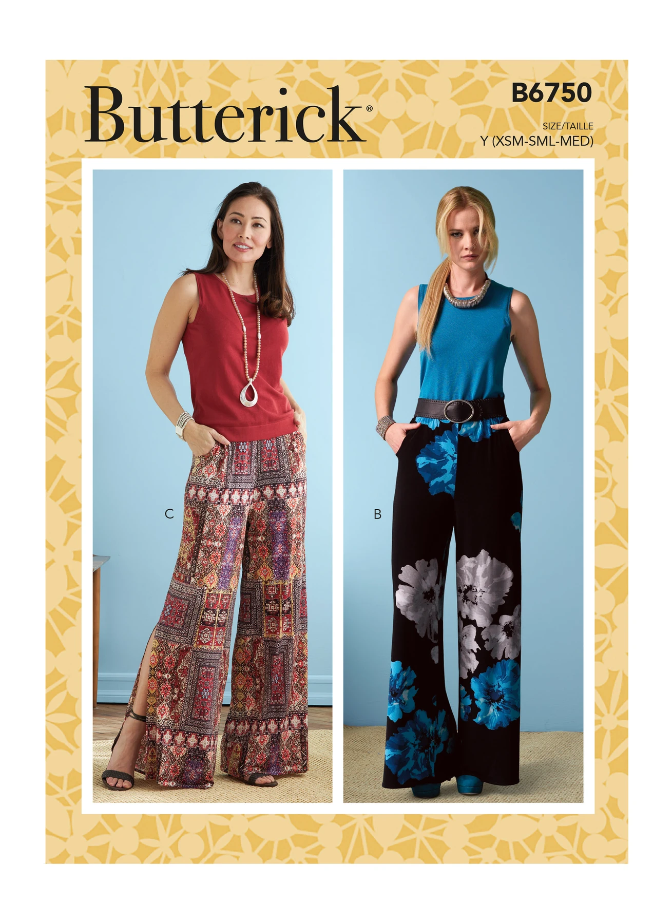 Butterick Sewing Pattern Misses' Elastic-Waist Shorts and Pants 1 Butterick Sewing Pattern Misses' Elastic-Waist Shorts and Pants