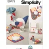 Simplicity Sewing Pattern Kitchen Accessories by Carla Reiss Design 12 Simplicity Sewing Pattern Kitchen Accessories by Carla Reiss Design