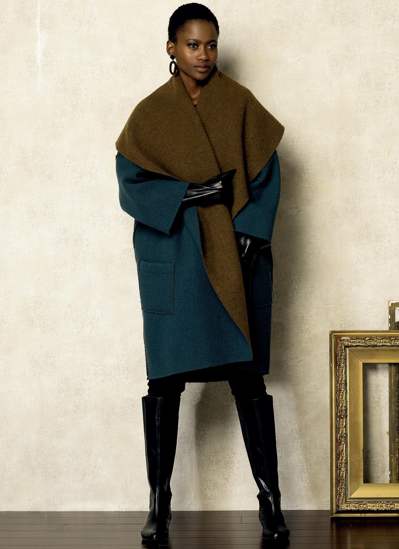 Vogue Patterns Misses' Oversized Shawl Collar Jackets 11 Vogue Patterns Misses' Oversized Shawl Collar Jackets