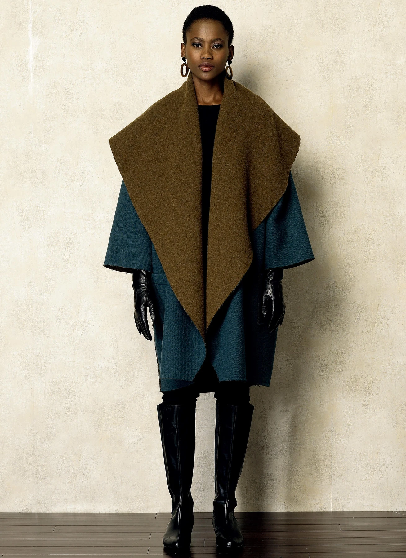 Vogue Patterns Misses' Oversized Shawl Collar Jackets 12 Vogue Patterns Misses' Oversized Shawl Collar Jackets