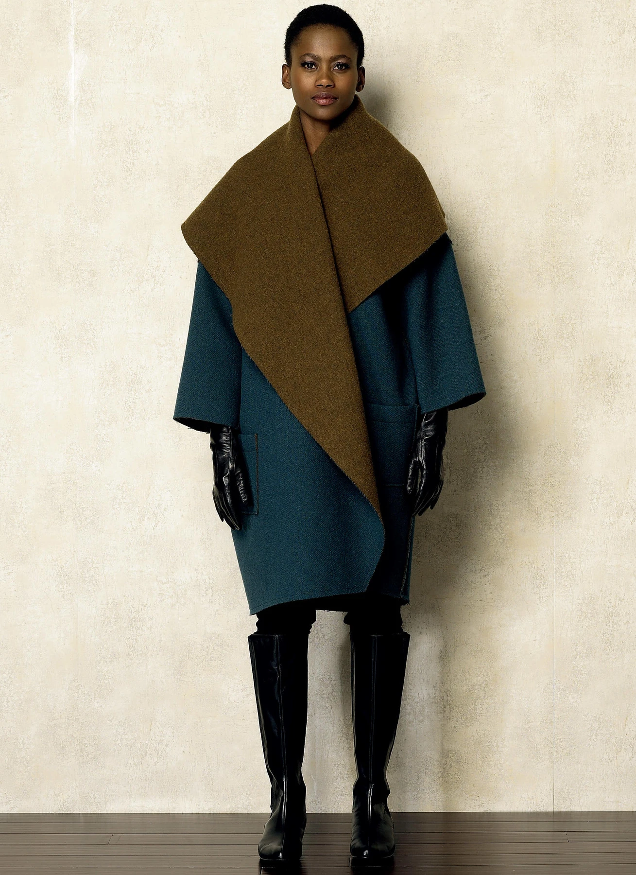 Vogue Patterns Misses' Oversized Shawl Collar Jackets 16 Vogue Patterns Misses' Oversized Shawl Collar Jackets