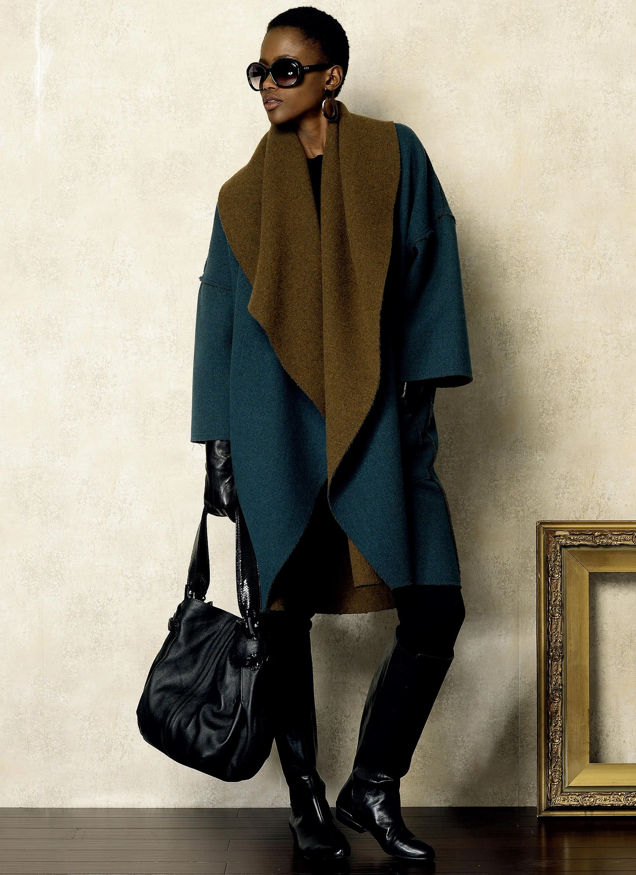 Vogue Patterns Misses' Oversized Shawl Collar Jackets 9 Vogue Patterns Misses' Oversized Shawl Collar Jackets