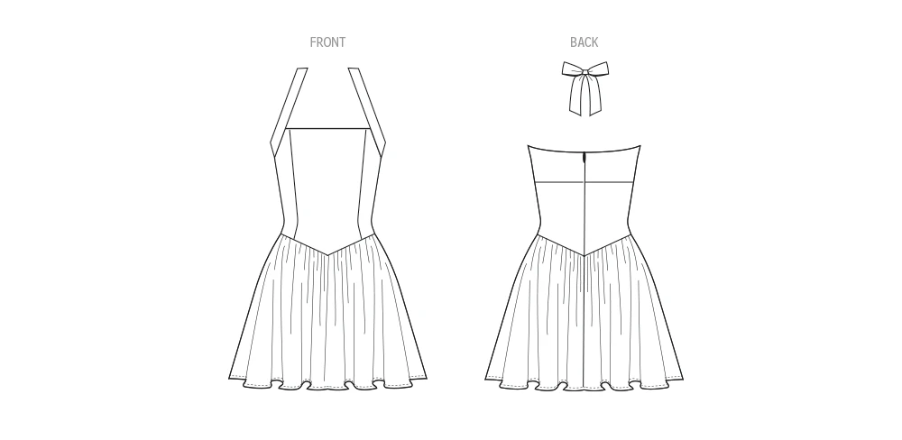 McCall's Sewing Pattern Misses' Dress by Brandi Joan (PDF) 6 McCall's Sewing Pattern Misses' Dress by Brandi Joan (PDF)