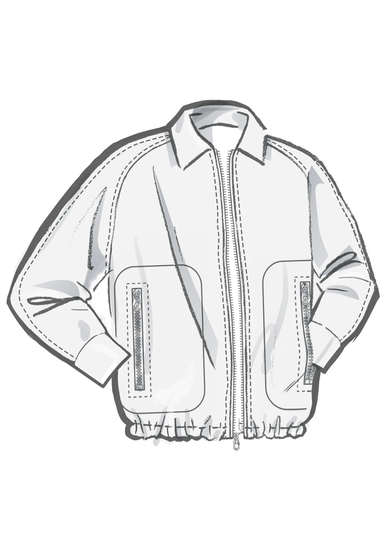 McCall's Sewing Pattern Misses' Blouson Jackets (PDF) 4 McCall's Sewing Pattern Misses' Blouson Jackets (PDF)