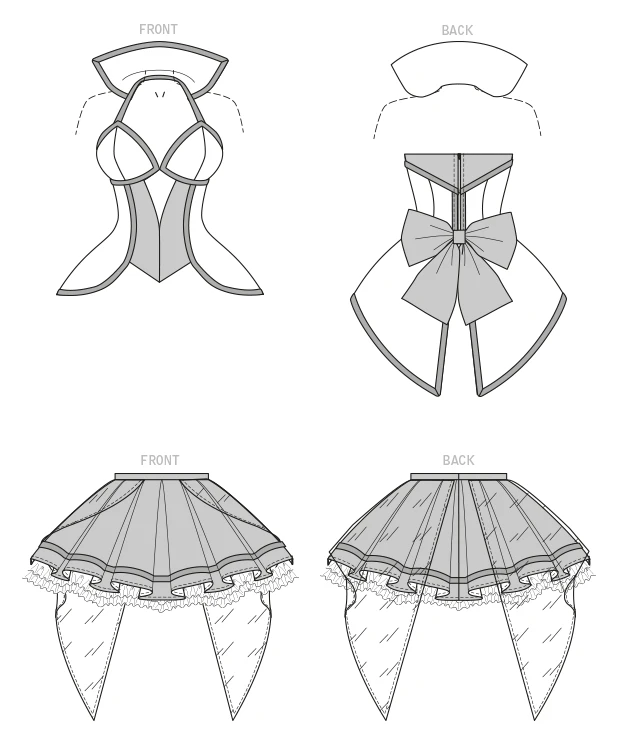 McCall's Sewing Pattern Misses' Costume (PDF) 7 McCall's Sewing Pattern Misses' Costume (PDF)