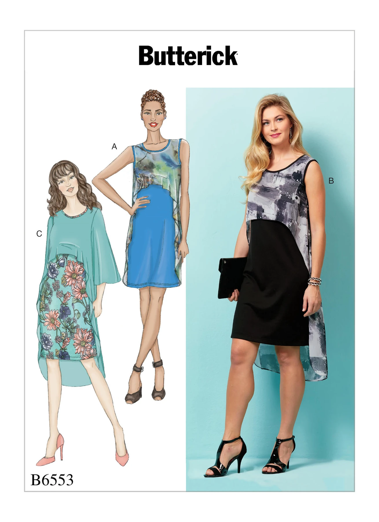 Butterick Sewing Pattern Misses' Dress (PDF) 1 Butterick Sewing Pattern Misses' Dress (PDF)