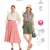 Burda Style Pattern 5636 Misses' Blouse 12 Burda Style Pattern 5636 Misses' Blouse