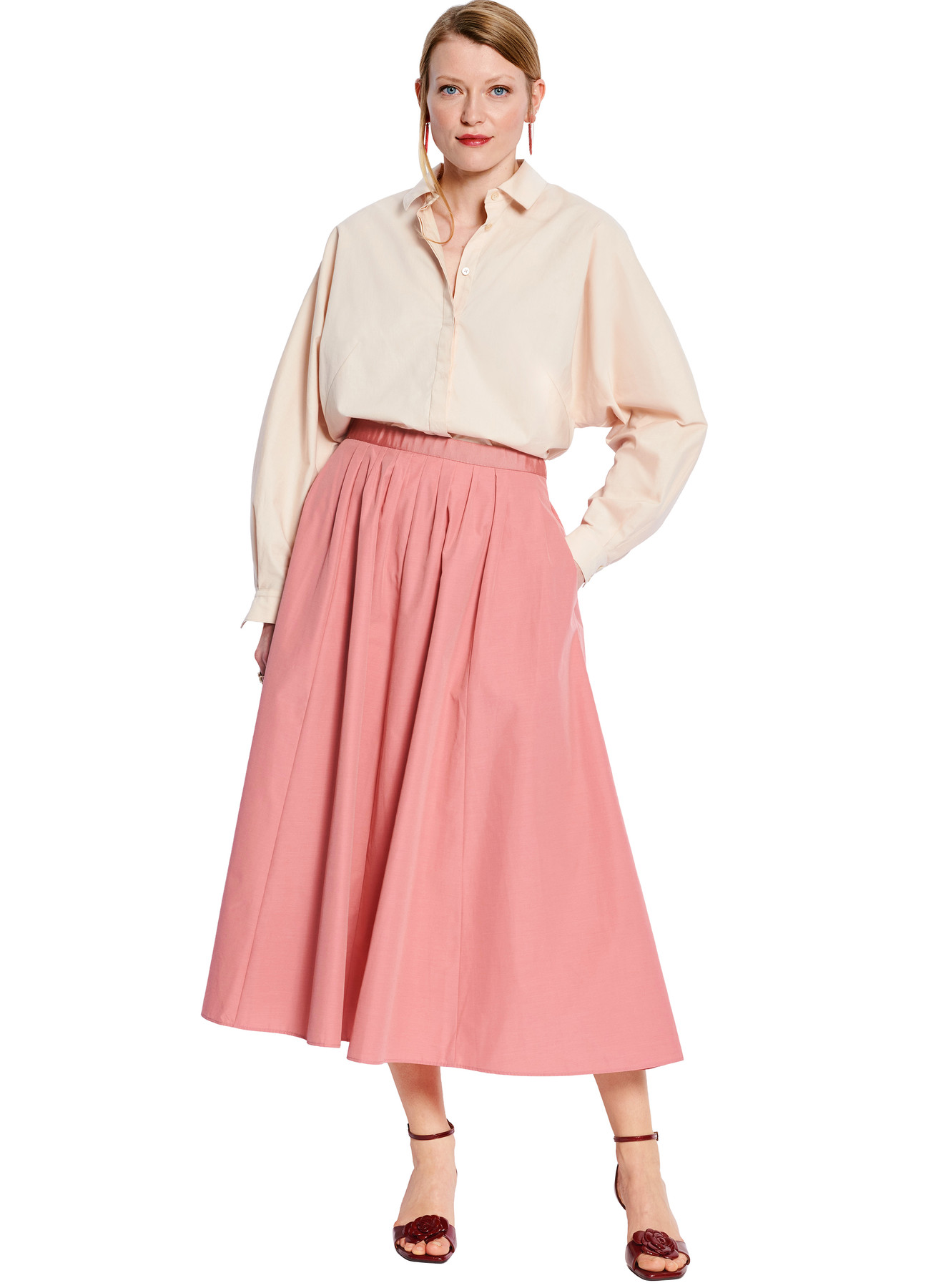 Burda Style Pattern 5636 Misses' Blouse 4 Burda Style Pattern 5636 Misses' Blouse