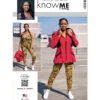 Know Me Sewing Pattern Misses' Jacket, Bra Top, and Leggings by Duana M. Chandler (PDF)