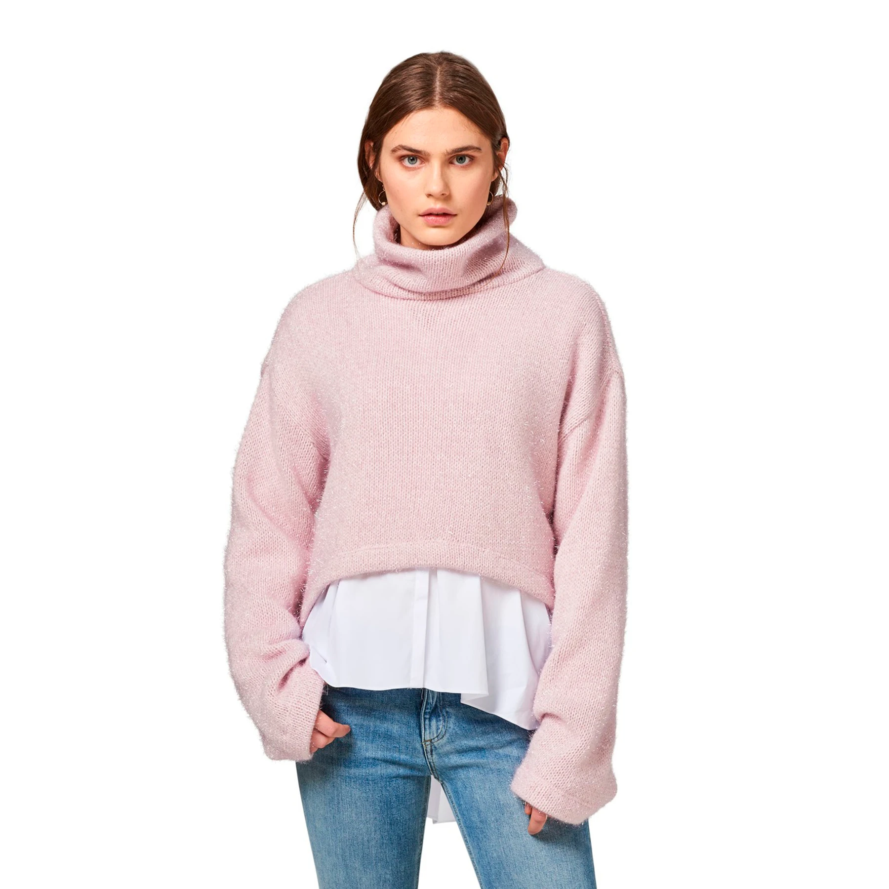 Burda Style Sewing Pattern Misses' Pullover Collared Top 3 Burda Style Sewing Pattern Misses' Pullover Collared Top