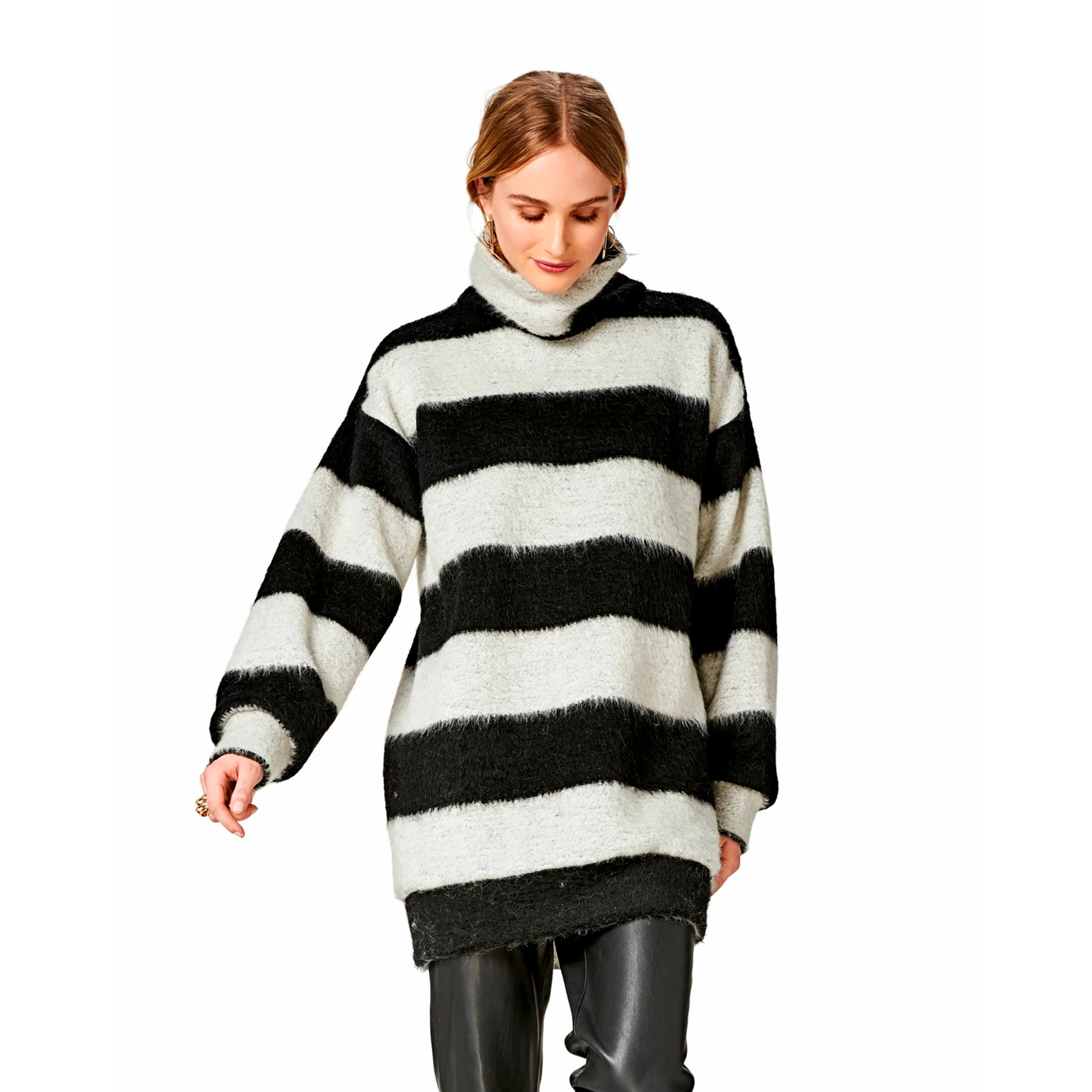 Burda Style Sewing Pattern Misses' Pullover Collared Top 4 Burda Style Sewing Pattern Misses' Pullover Collared Top