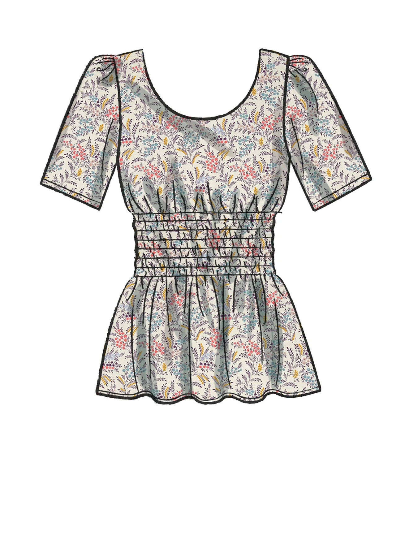 McCall's Sewing Pattern Misses' Tops (PDF) 361 McCall's Sewing Pattern Misses' Tops (PDF)