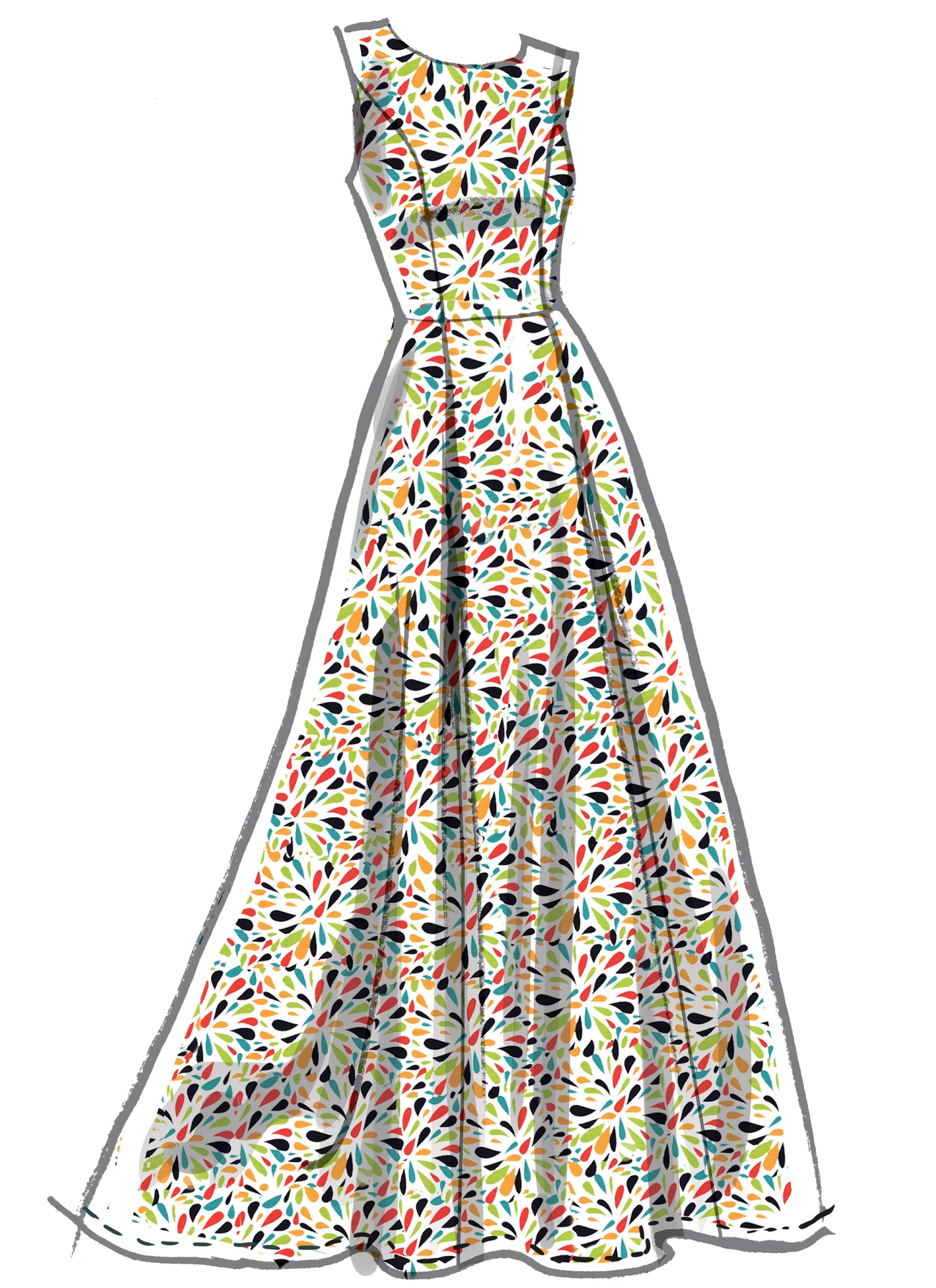 McCall's Sewing Pattern Misses' Pleated-Skirt Dresses (PDF) 3 McCall's Sewing Pattern Misses' Pleated-Skirt Dresses (PDF)