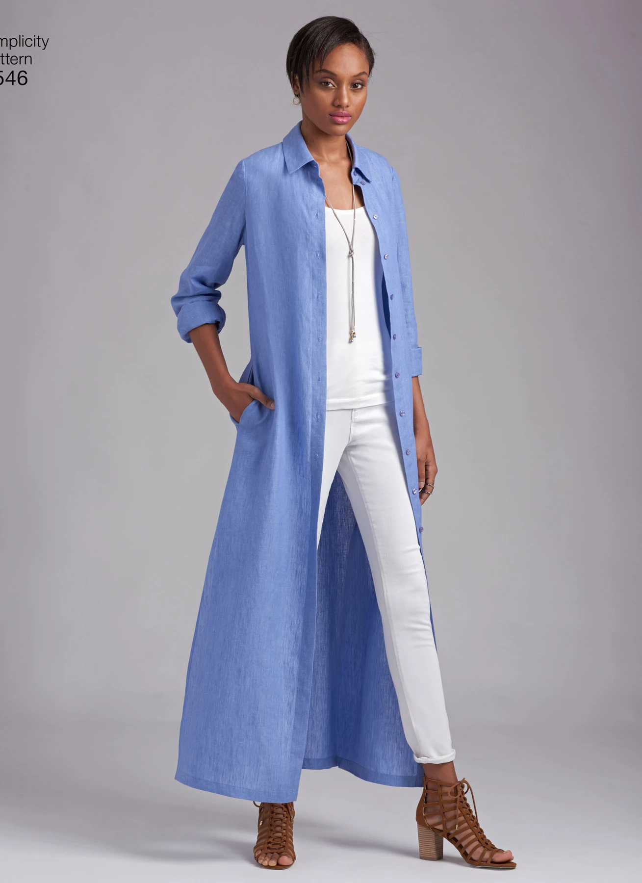 Simplicity Sewing Pattern Misses' & Miss Petite Shirt Dresses 2 Simplicity Sewing Pattern Misses' & Miss Petite Shirt Dresses