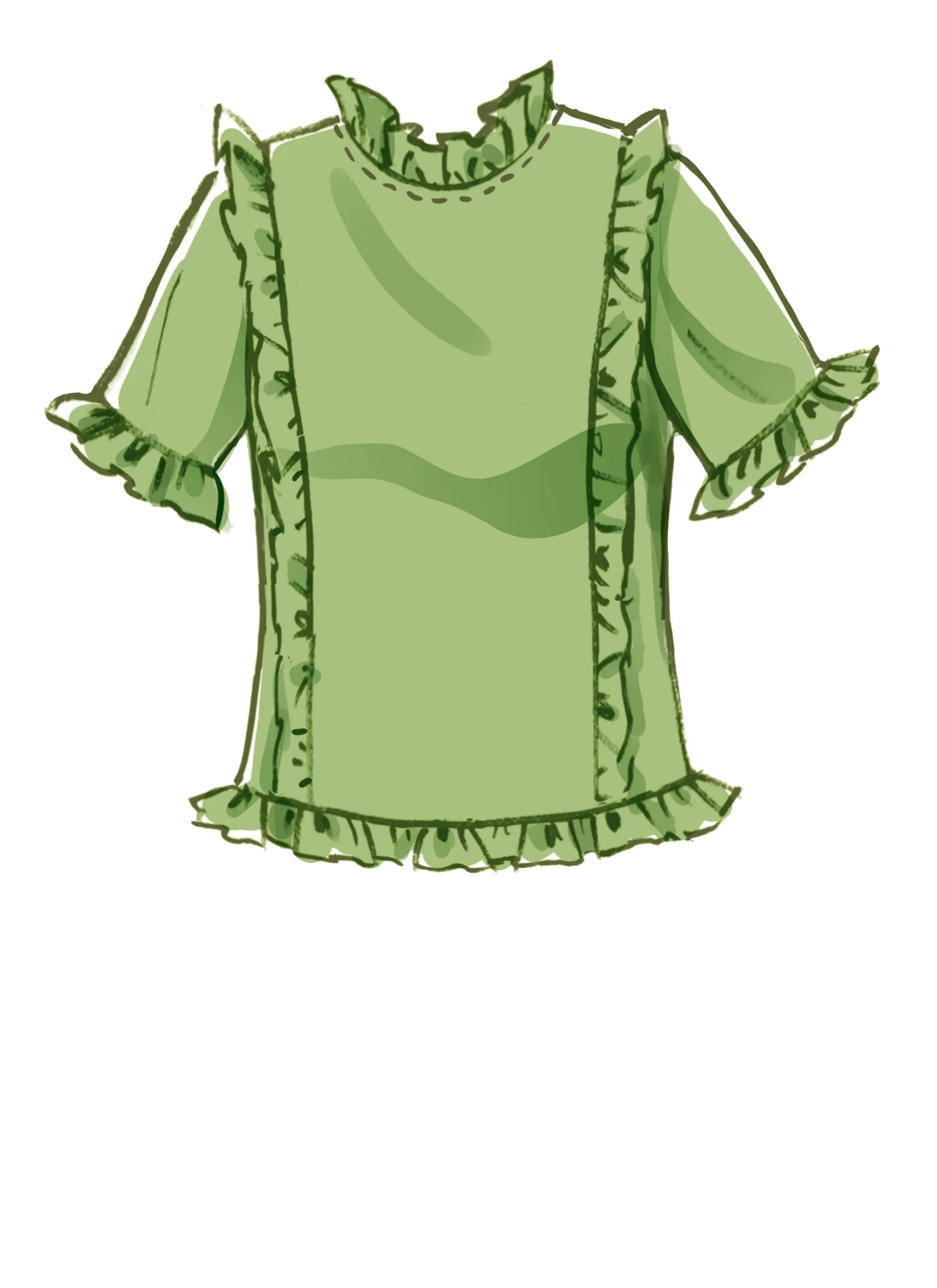 McCall's Sewing Pattern Misses' Tops (PDF) 342 McCall's Sewing Pattern Misses' Tops (PDF)