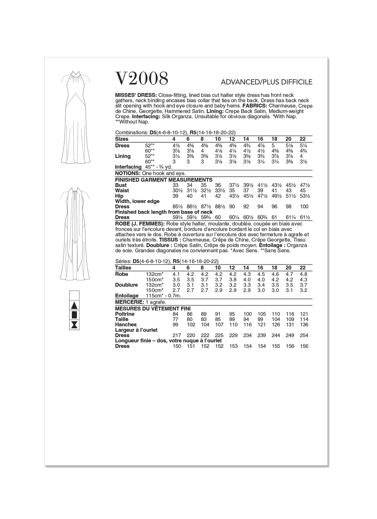 Vogue Patterns Misses' Dress by Tom & Linda Platt Inc 4 Vogue Patterns Misses' Dress by Tom & Linda Platt Inc