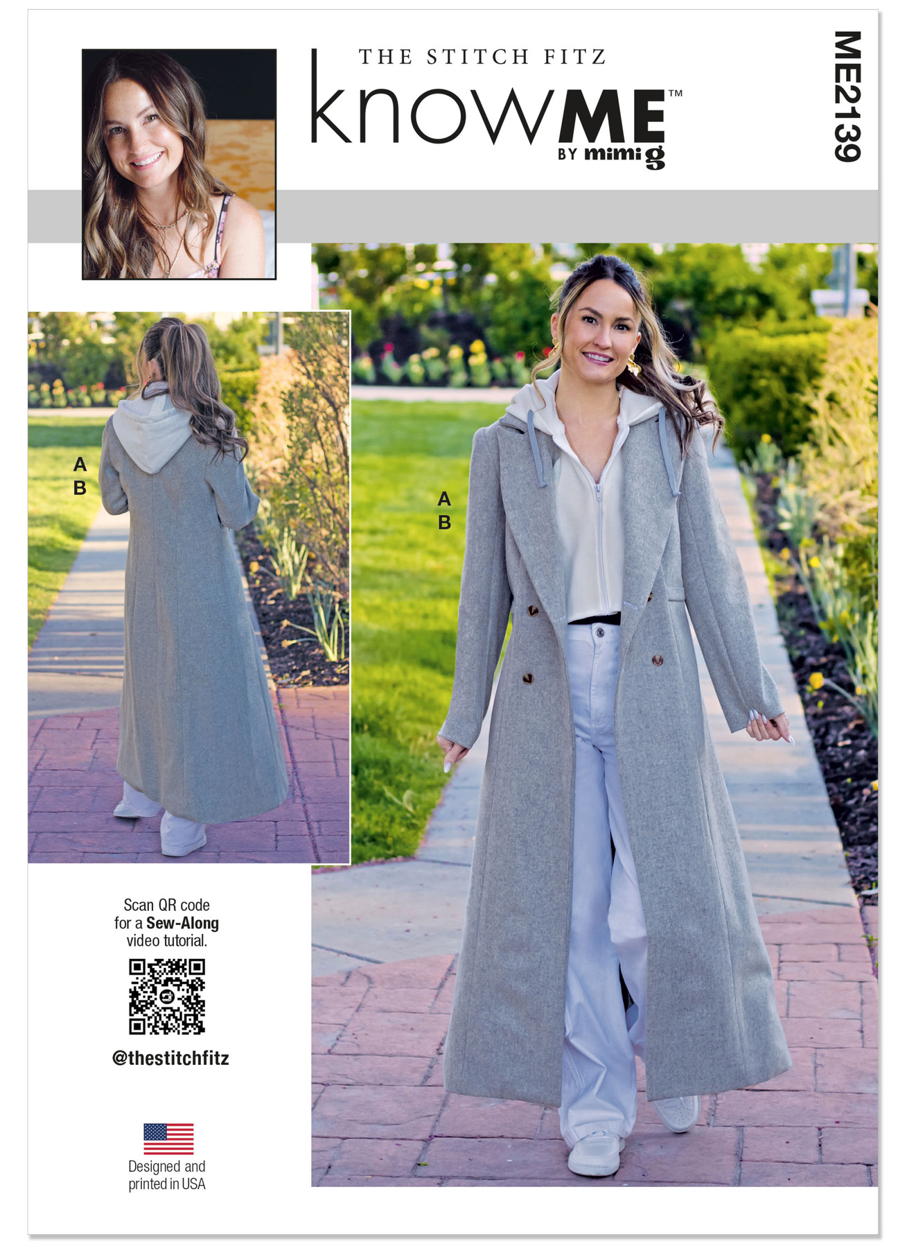 Know Me Sewing Pattern Misses' Coat and Hoodie Insert by the Stitch Fitz (PDF) 1 Know Me Sewing Pattern Misses' Coat and Hoodie Insert by the Stitch Fitz (PDF)