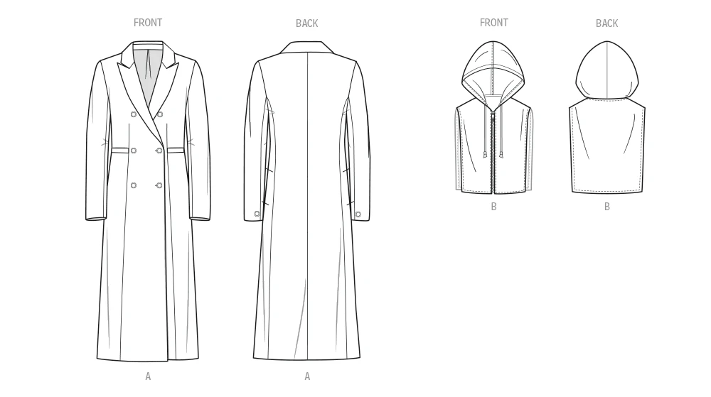 Know Me Sewing Pattern Misses' Coat and Hoodie Insert by the Stitch Fitz (PDF) 6 Know Me Sewing Pattern Misses' Coat and Hoodie Insert by the Stitch Fitz (PDF)