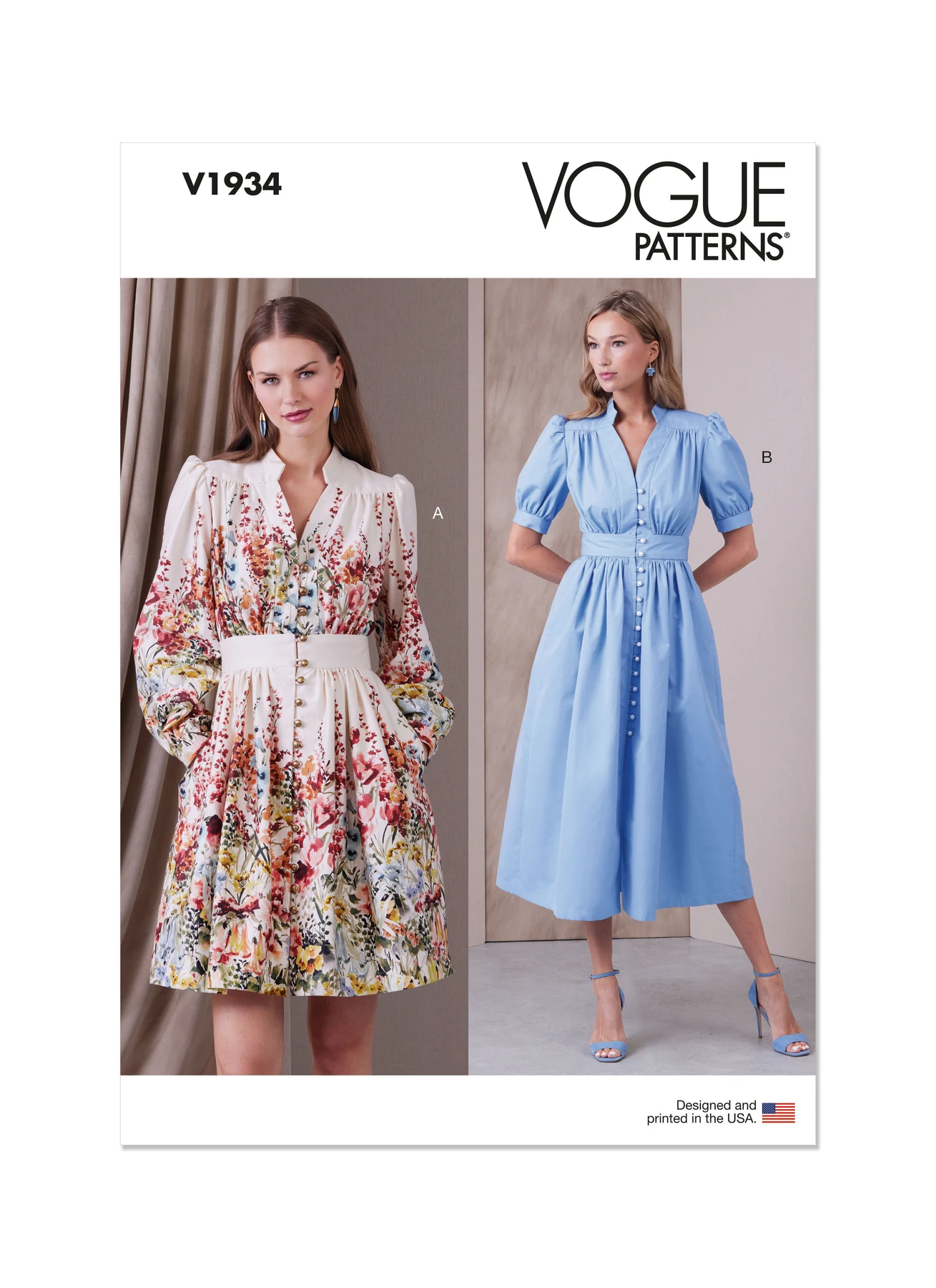 Vogue Patterns Misses' Dress in Two Lengths 1 Vogue Patterns Misses' Dress in Two Lengths