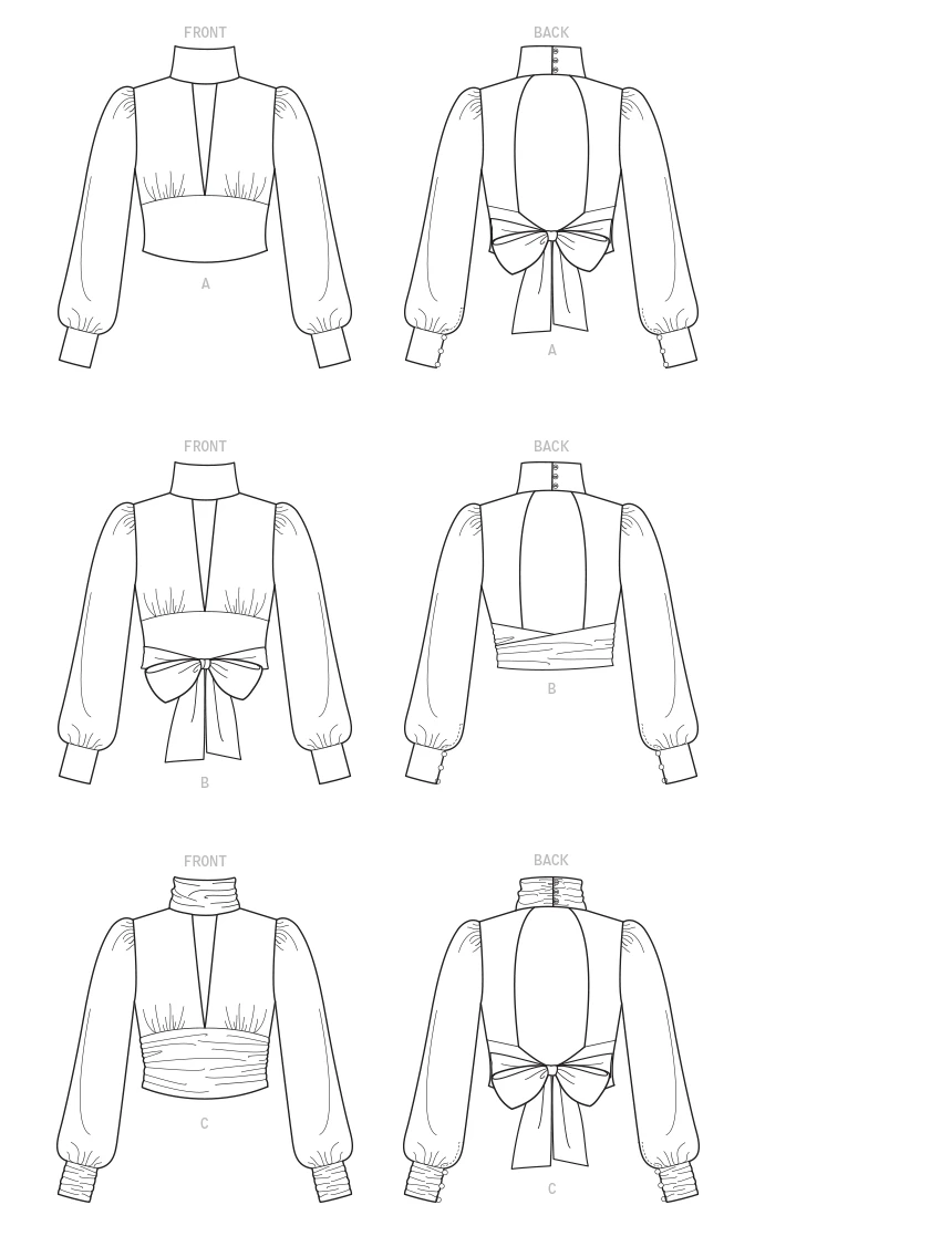 McCall's Sewing Pattern Misses' Tops (PDF) 328 McCall's Sewing Pattern Misses' Tops (PDF)