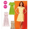 McCall's Sewing Pattern Misses'/Miss Petite/Women's/Women's Petite Tuck-Waist Dresses (PDF) 11 McCall's Sewing Pattern Misses'/Miss Petite/Women's/Women's Petite Tuck-Waist Dresses (PDF)