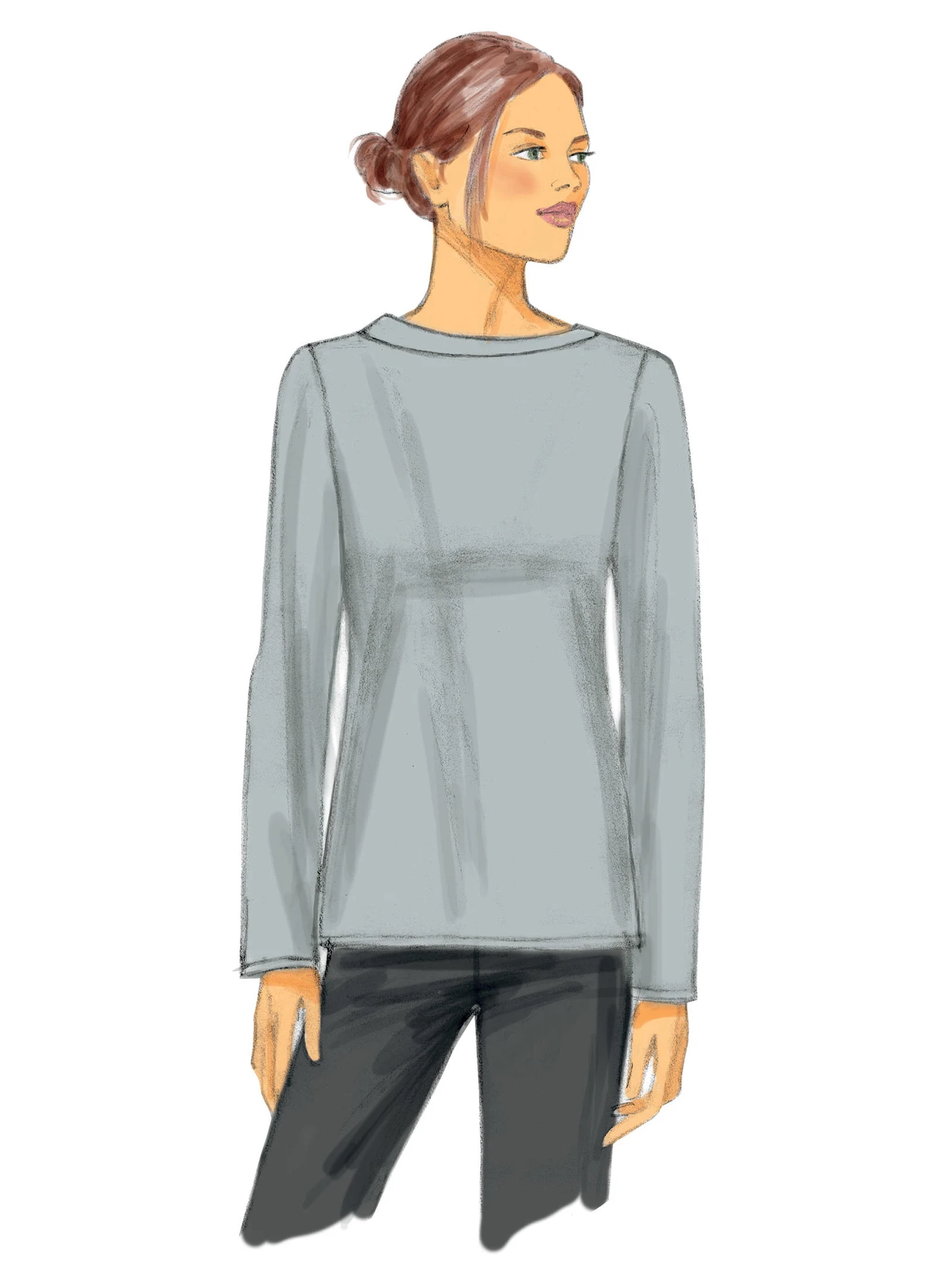 Butterick Sewing Pattern Misses' Pullover Tops (PDF) 6 Butterick Sewing Pattern Misses' Pullover Tops (PDF)