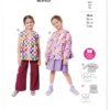 Burda Style Pattern 9195 Children's Blouse 8 Burda Style Pattern 9195 Children's Blouse