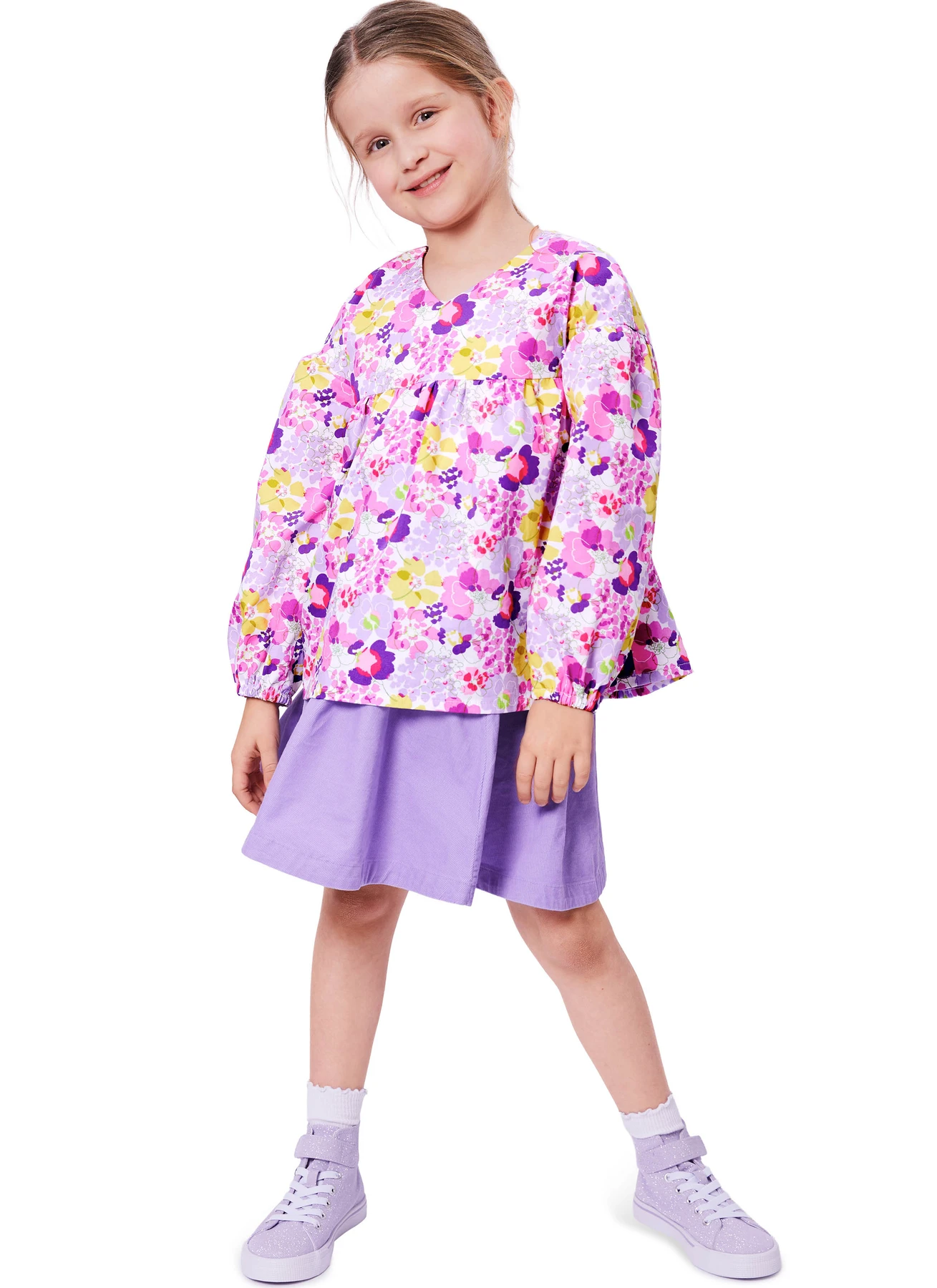 Burda Style Pattern 9195 Children's Blouse 4 Burda Style Pattern 9195 Children's Blouse
