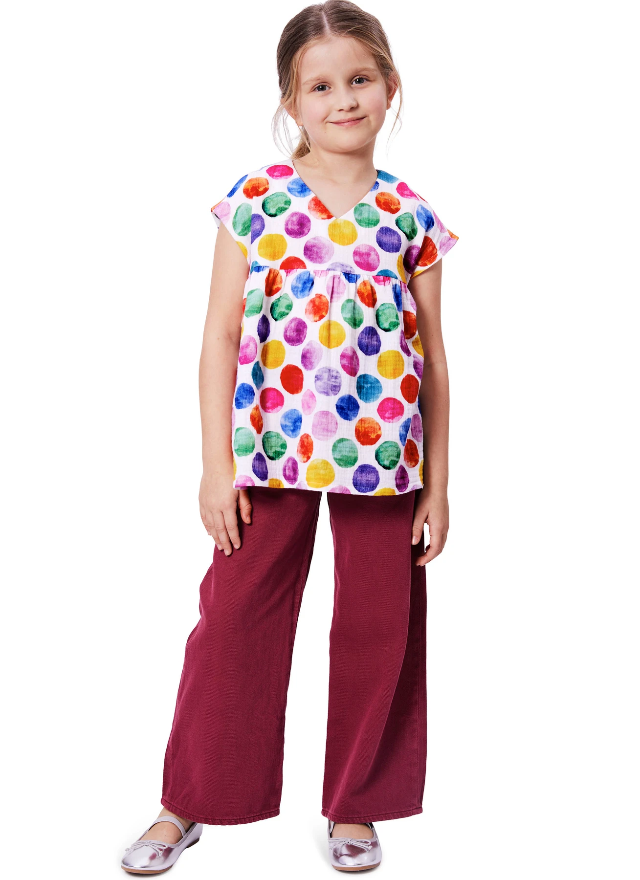 Burda Style Pattern 9195 Children's Blouse 5 Burda Style Pattern 9195 Children's Blouse
